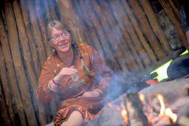 Sami Joik Konzert Farneralp mit Berit Alette Mienna (Karasjok NO)