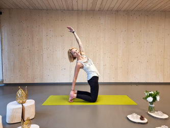 Yogalektion mit Corinna