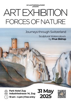 Kunst-Ausstellung: Forces of Nature - Skulpturale Aquarelle von Prue Bishop
