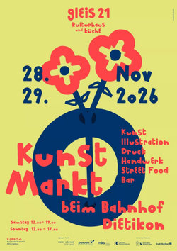 Kunstmarkt im Gleis 21 – während des Dietiker 🎄 Weihnachtsmarkts