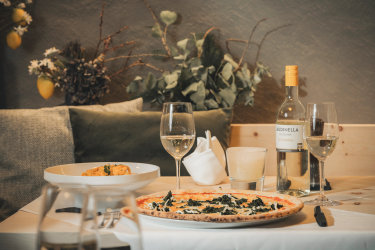 St. Moritz – Hotel Laudinella – Silvester in der Pizzeria CARUSO