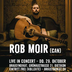 ROB MOIR (CAN) - LIVE IN CONCERT