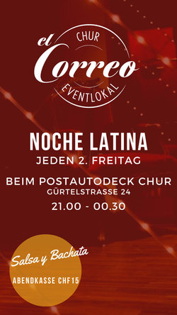 Noche Latina - Salsa y Bachata im El Correo Chur