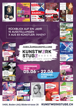 Jubiläumsausstellung Kunstwerkstube