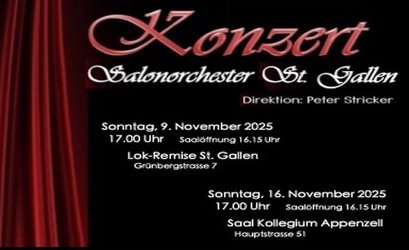 Konzert Salonorchester St. Gallen