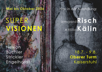 SUPERVISION im Turm, Ausstellung im oberen Turm in Kaiserstuhl AG