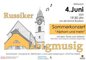Sommerkonzert Alphorn und mehr