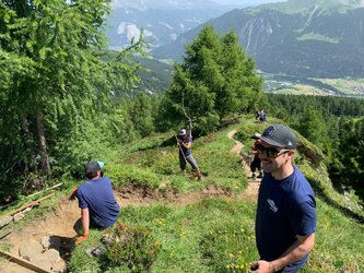Bike- und Wanderweg-Putztag