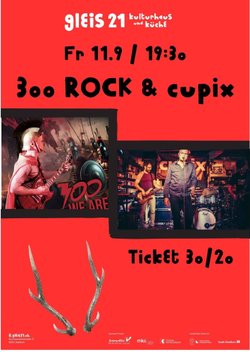 300 Rock und Cupix im Gleis21