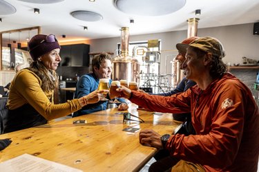 Brauereibesichtigung Alpenbrauerei Girun Tschlin