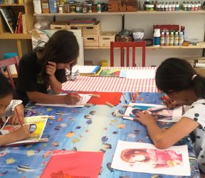 Vernissage - Kinderkunstwerke
