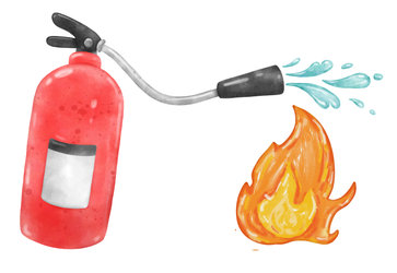 Machs Richtig! Feuer löschen