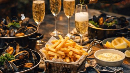 Moule, frites & Bubbles Moule, frites & Bubbles