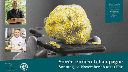 Soirée truffes et champagne
