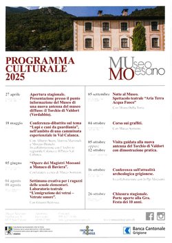MUseo MOesano „programma culturale 2025“
