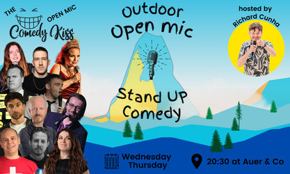 Comedy Kiss Thursday Outdoor Open Mic