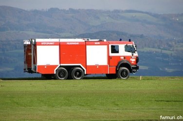 Hauptübung Stützpunkt Feuerwehr Muri+