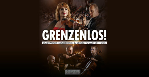 Konzert der Stadtmusik Solothurn mit Streichquartett TOBS!