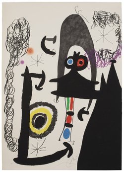 Miró, Erni, Tàpies - Welt auf Papier