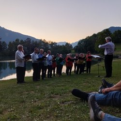 Abendstille am Canovasee – ina sera sper il lag