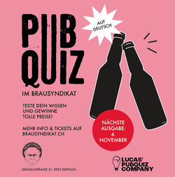 PUBQUIZ IM BRAUSYNDIKAT