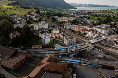 Bahnhoffest mit Marktstrasse