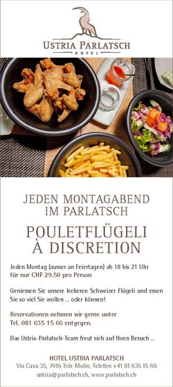 Pouletflügeli à Discretion