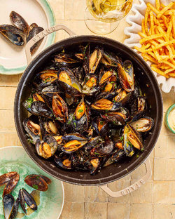 Moules et frites Abend