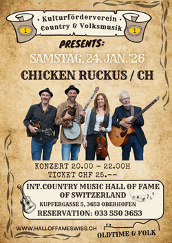 Chicken Ruckus (CH) im Restaurant Rebleuten in Oberhofen
