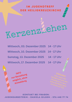 Kerzenziehen Heiligkreuzkirche
