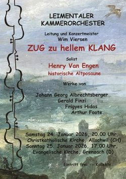 Leimentaler Kammerorchester: ZUG zu hellem KLANG