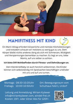 Mamifitness Montags und Freitags