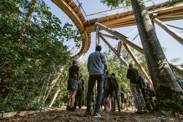Öffentliche Führung auf dem Baumwipfelpfad Neckertal