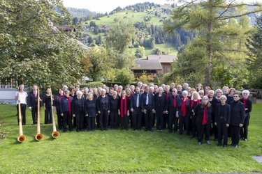 Konzert mit Chor, Alphörnern und Pauken