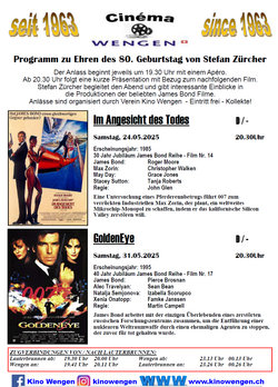 Zu Ehren des 80. Geburtstag von Stefan Zürcher Kino Im Angesicht des Todes