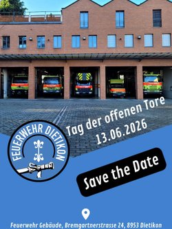Tag der offenen Tore Feuerwehr Dietikon