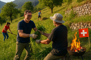Natur z’Khur –Diin Isatz für d’Natur vor dinra Hustür! 1. August Special-Edition