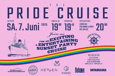 Rainbow-Party-Schiff - PRIDE CRUISE