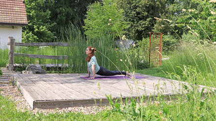 Yoga-MiniAuszeit im Eden-Park
