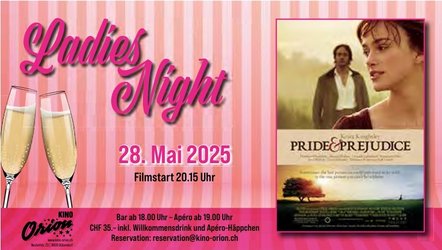 Ladies Night Special Pride & Prejudice