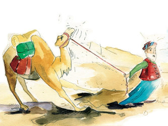 So ein Kamel – Weihnachtsweg Pontresina So ein Kamel – Weihnachtsweg Pontresina