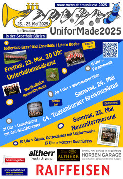 UniforMade2025: Kreismusiktag und Neuuniformierung