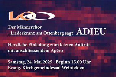 Liederstrauss am Samstagnachmittag mit Apéro