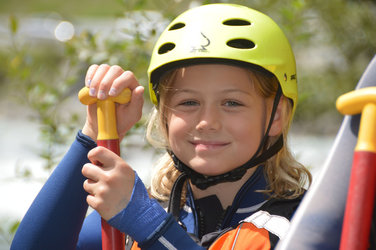 Family Rafting Engadin auf dem Inn