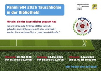 WM 2026 - Panini Tauschbörse