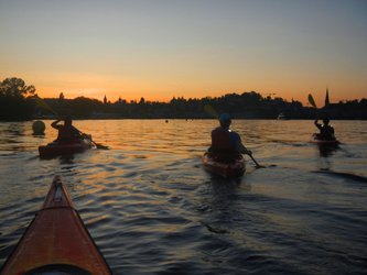 Sunset-Paddeln Luzern