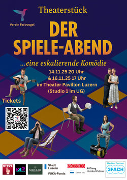 Theaterstück Der Spiele-Abend - eine eskalierende Komödie