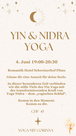 Yin & Nidra Yoga - Eine Auszeit für die Seele