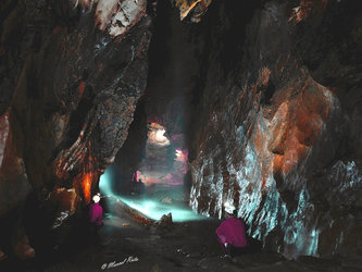 Hölloch Tages-Expedition Wasserdom