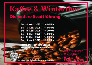 Kaffee & Winterthur – die andere Stadtführung